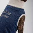 Load image into Gallery viewer, Knitted pet sweater · Blue