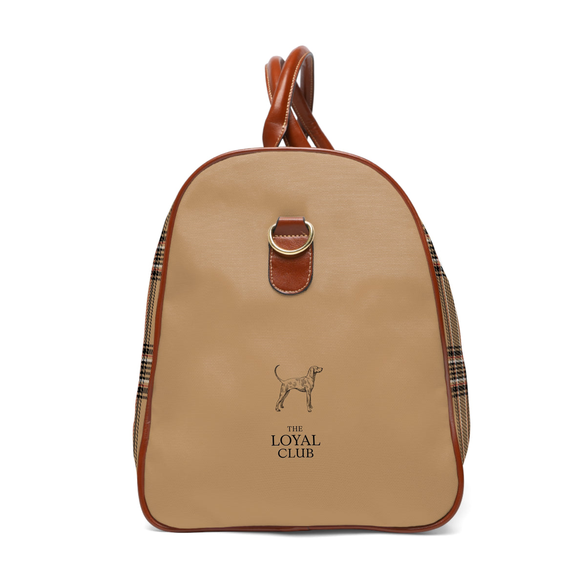 Custom Monogram Waterproof Travel Duffel Bag