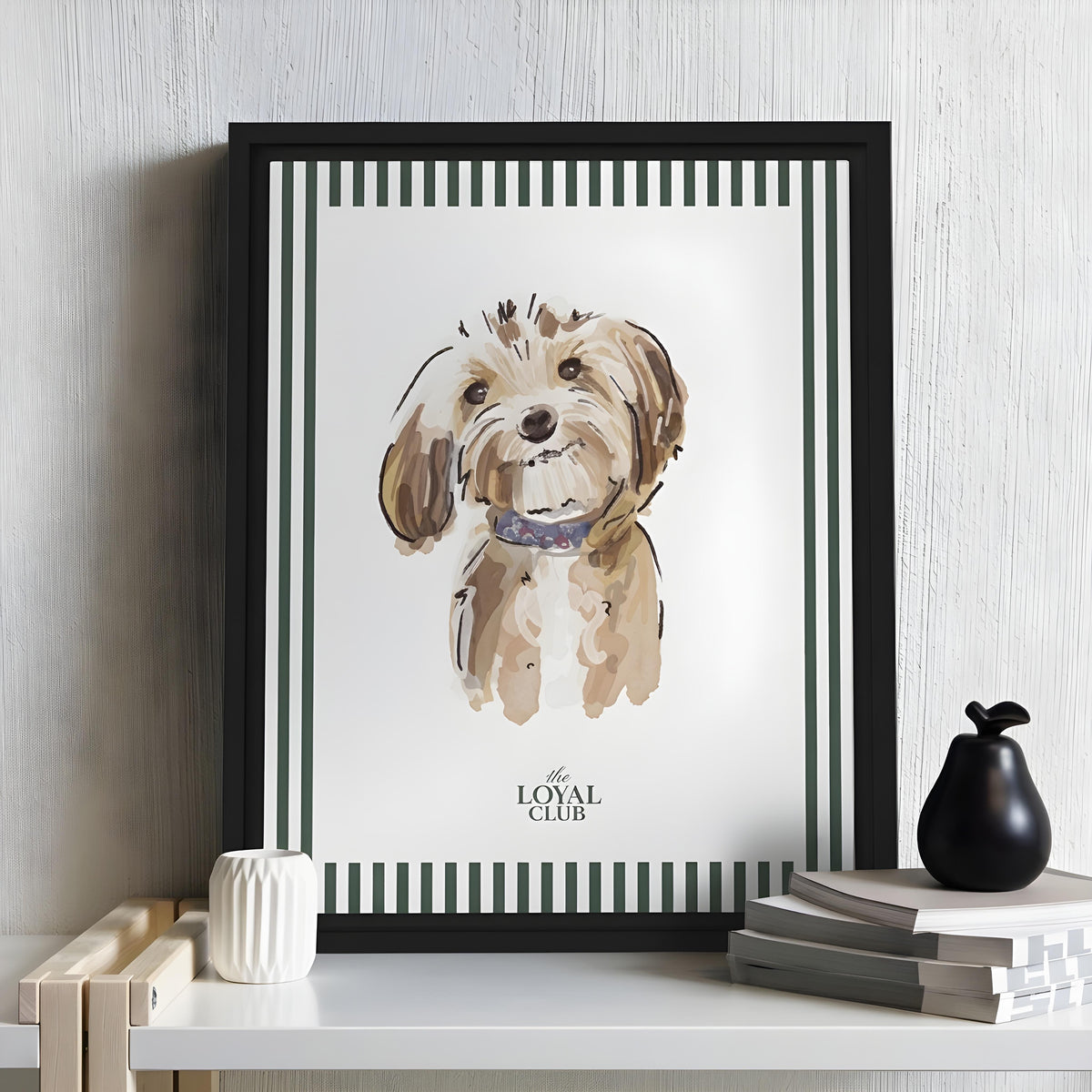Framed Canvas Pet