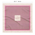 Load image into Gallery viewer, Human Scarf · Bordeaux Pattern
