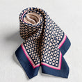 Load image into Gallery viewer, Human Scarf · Blue Pattern
