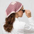 Load image into Gallery viewer, Human Scarf · Bordeaux Pattern
