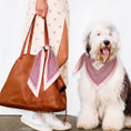Load image into Gallery viewer, Human Scarf · Bordeaux Pattern
