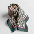 Load image into Gallery viewer, Human Scarf · Green Pattern
