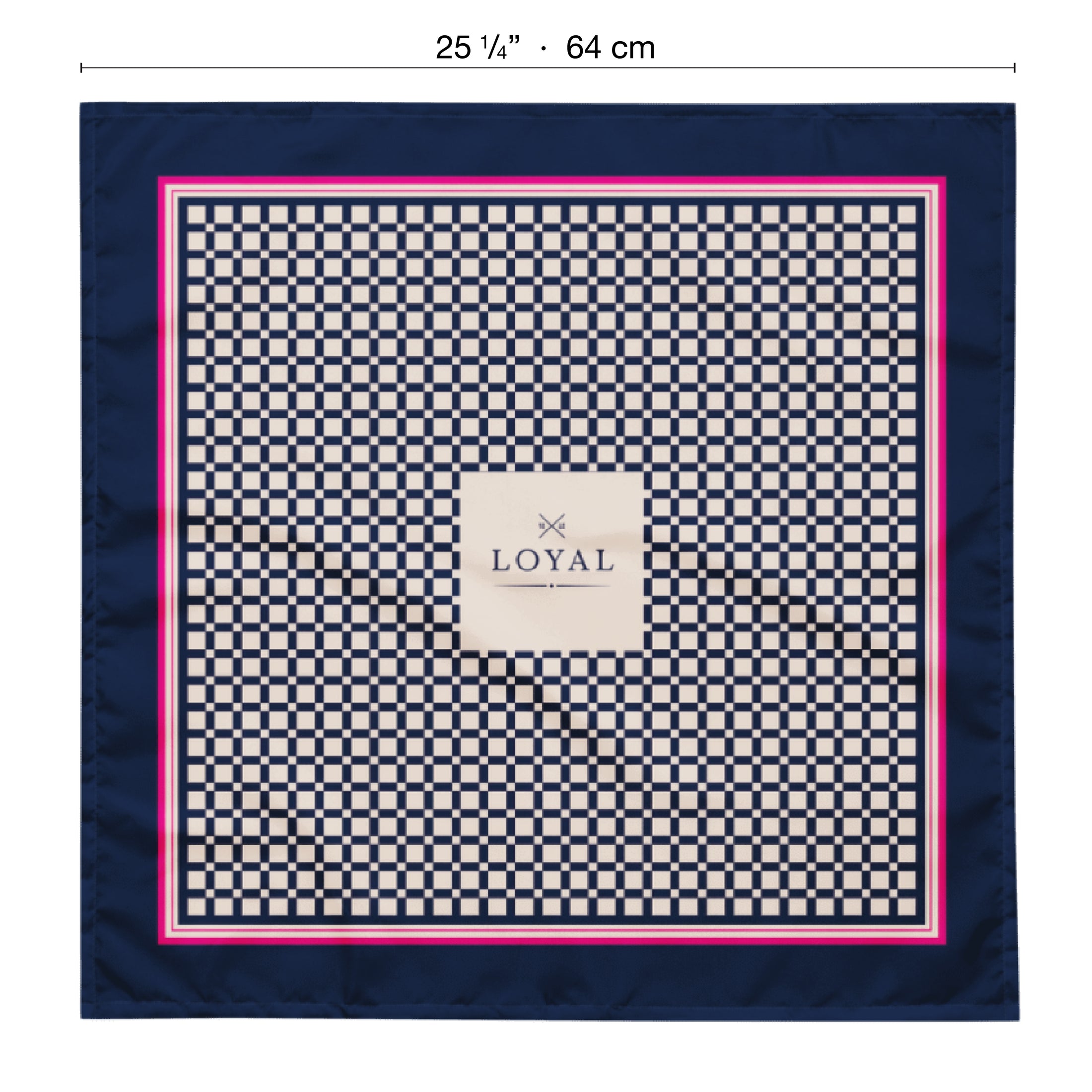 Pet Scarf · Blue Pattern