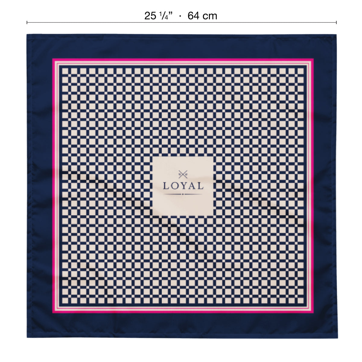 Human Scarf · Blue Pattern