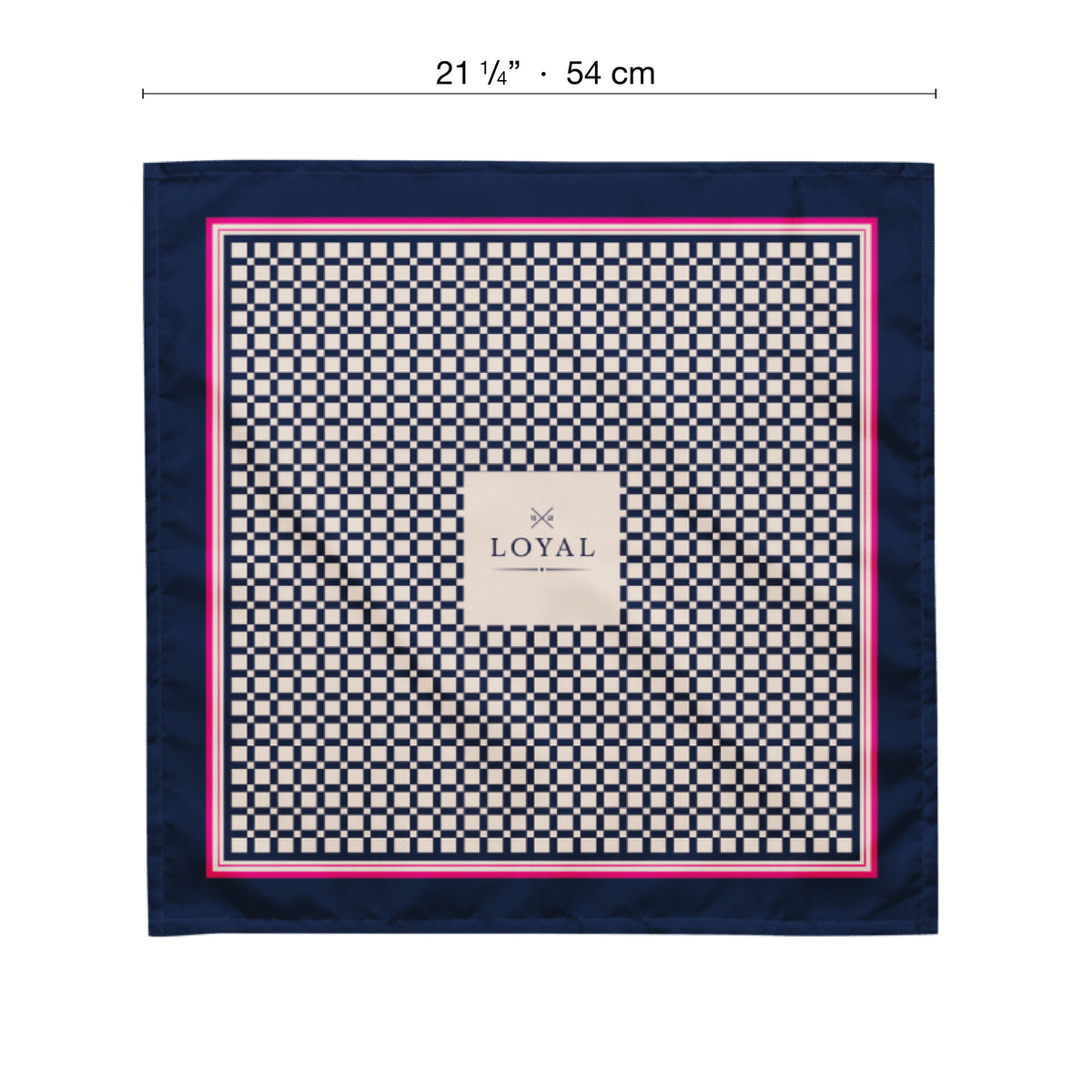 Pet Scarf · Blue Pattern