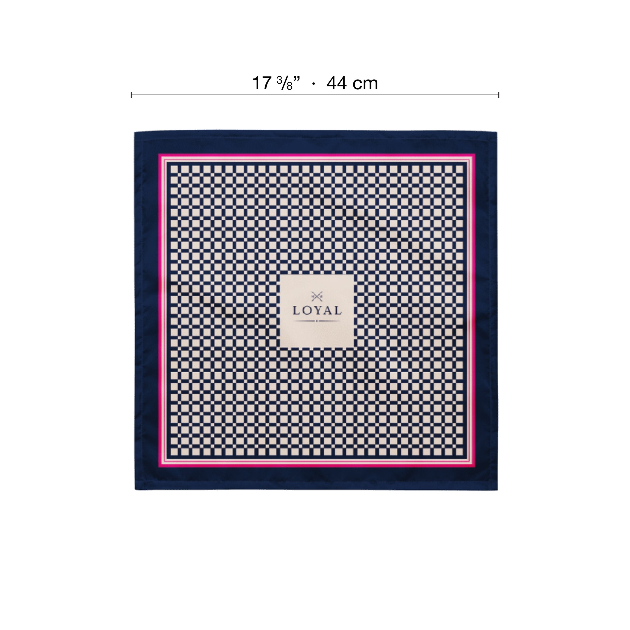 Pet Scarf · Blue Pattern