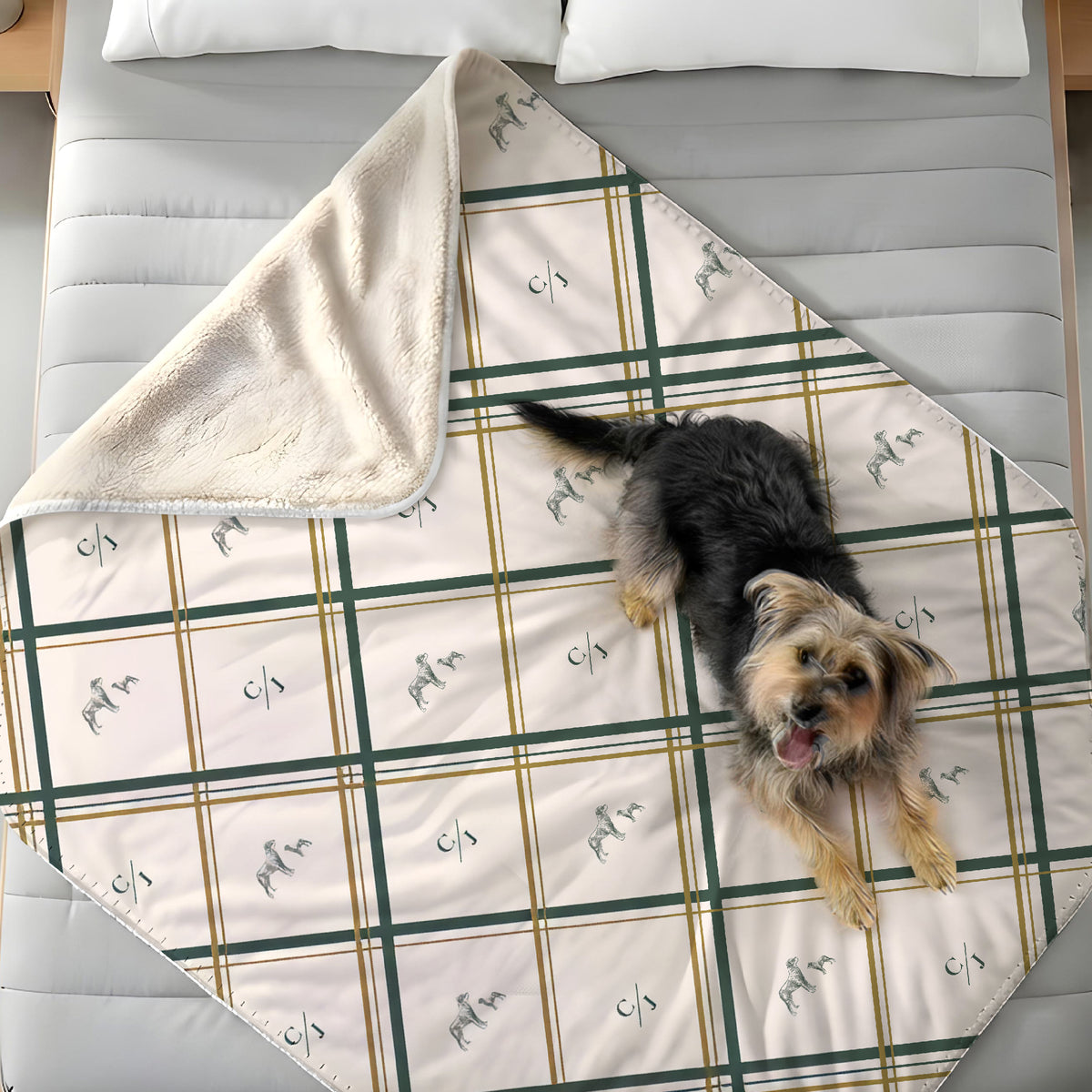 Custom Sherpa blanket