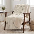 Load image into Gallery viewer, Cat Sherpa blanket
