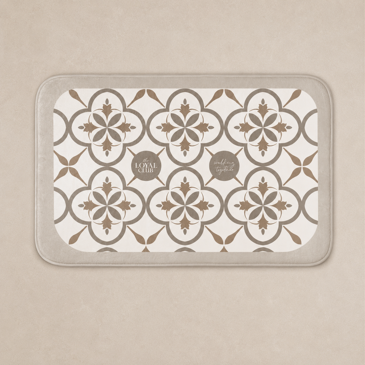 Memory foam bath mat