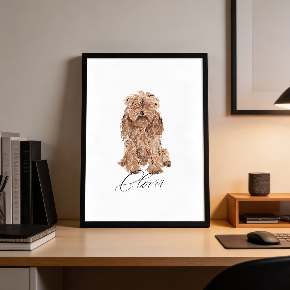 Framed Poster Pet
