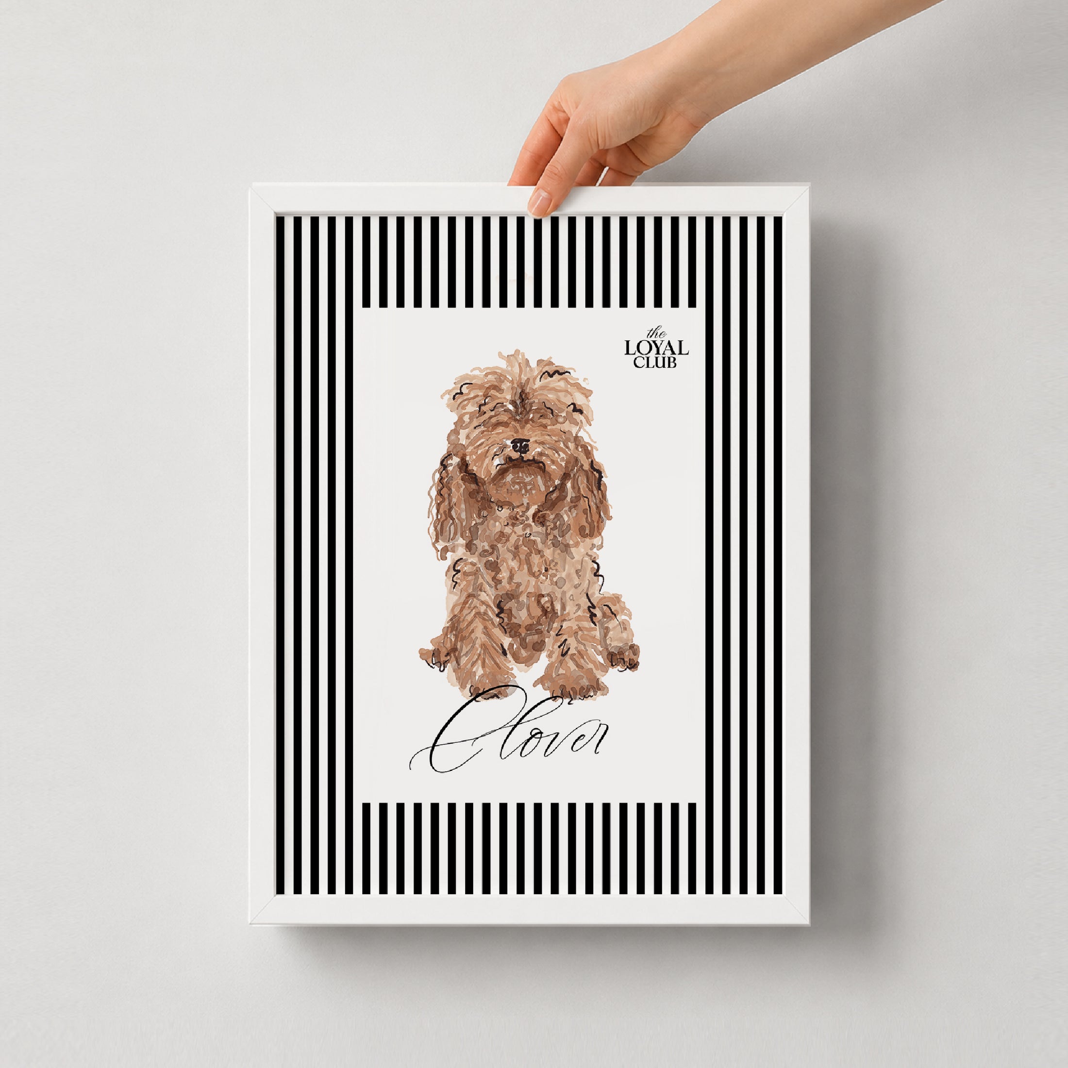 Framed Poster Pet
