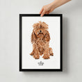 Load image into Gallery viewer, Framed Poster Pet
