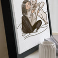 Load image into Gallery viewer, Framed Canvas Pet & Person
